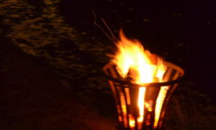Adventsfeuer im Torfhafen 2016
